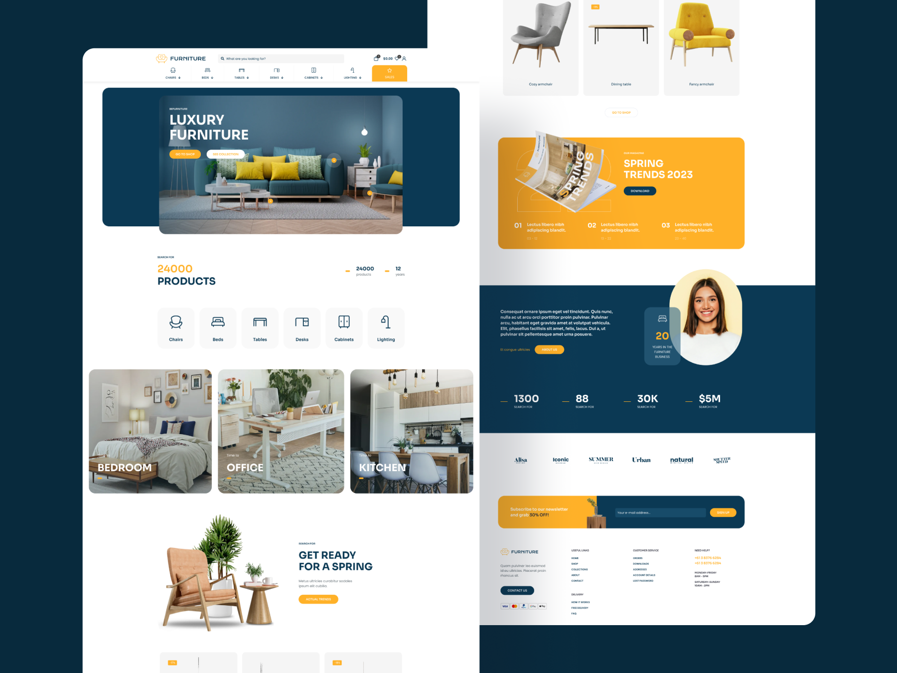 Furniture Store WooCommerce Template betheme ecommerce ecommerce design furniture mobile friendly online shop online shopping responsive shop shop webdesign website design woocommerce shop woocommerce store wordpress theme