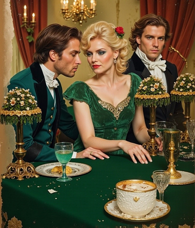 YULETIDE Celebration cover art work graphic design historical romance regency yuleide