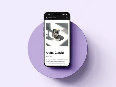Elegance in Every Scroll cleanmobileui darkonlight mobilefirstdesign mobilewebexperience responsiveluxury uxforbrands uxuidesign website