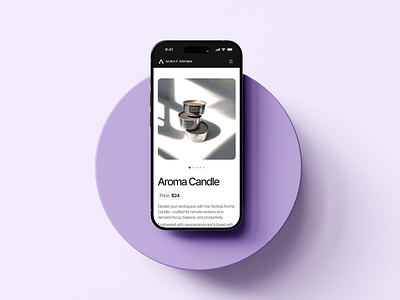 Elegance in Every Scroll cleanmobileui darkonlight mobilefirstdesign mobilewebexperience responsiveluxury uxforbrands uxuidesign website