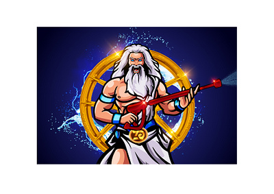 ZEUS NFT ART branding design designing graphic design illustration logo nft vector