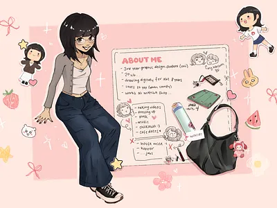 Meet The Artist art graphic design illustration procreate