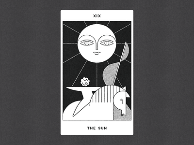 XIX. THE SUN black and white the sun