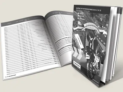 DUNLOP communication graphic design print