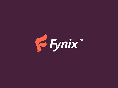 Fynix™ brand branding design graphic design identity logo mark typography ui
