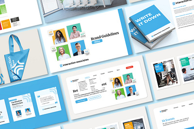 Interaction Associates Rebrand brand identity branding corporate design graphic design logo web design
