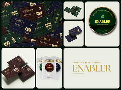 Enabler Voucher Campaign branding design graphic design product design