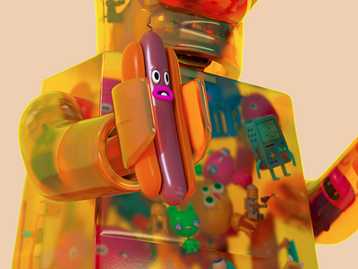 The Ultimate 3D Toy Collector 3d 3d abstract 3d art 3d design 3d illustration 3d model 3d modelling 3d render 3d rendering 3d toy collector 3d toys 3d visual clean colorful colorful design digital art ed art toy collector toys