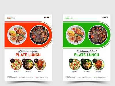 Delicious plate lunch specials with enticing food photography cuisine