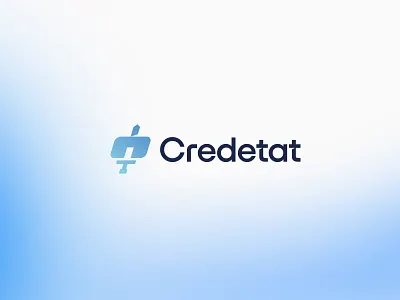 Credetat- Logo Design branding connection design graphic design identity illustration logo logo design logos logotype m logo startup company tech ui z logo