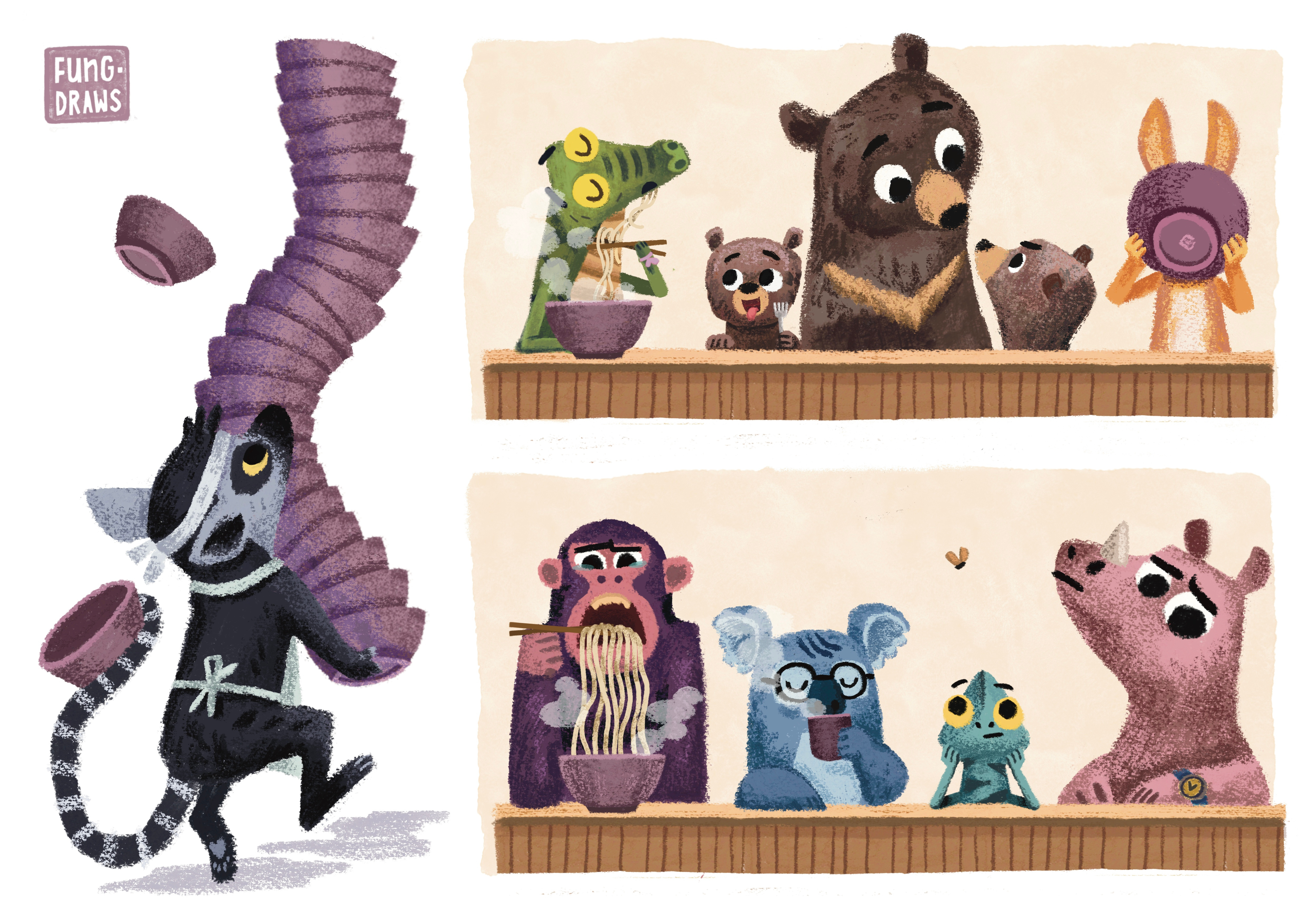 Example of Illustrations For Brands And Books