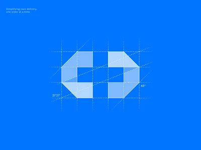 Care Direct — Logo Grid System branding construction construction grid design graphic design grid health healthcare healthtech icon illustration logo logo design logo grid medical medical design vector visual identity