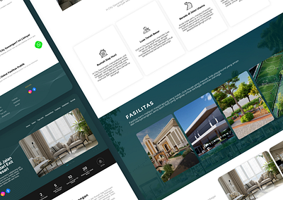 Property House - Landing Page branding design home house living room property ui ux