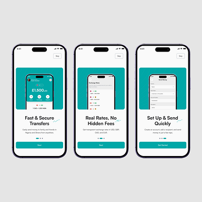 Fintech onboarding screen fintech mobile app onboarding ui ui design