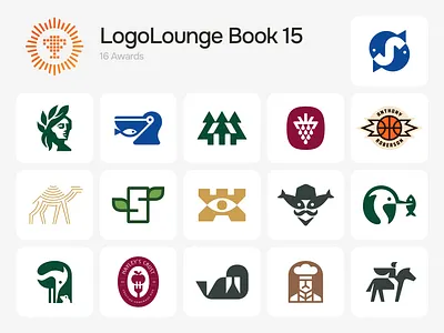 Selected Logos − LogoLounge Book 15 logo logo design logomark