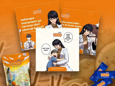 Project Manager - Kabo Meal Replacement banner ads branding graphic design instagram feed social media design ui