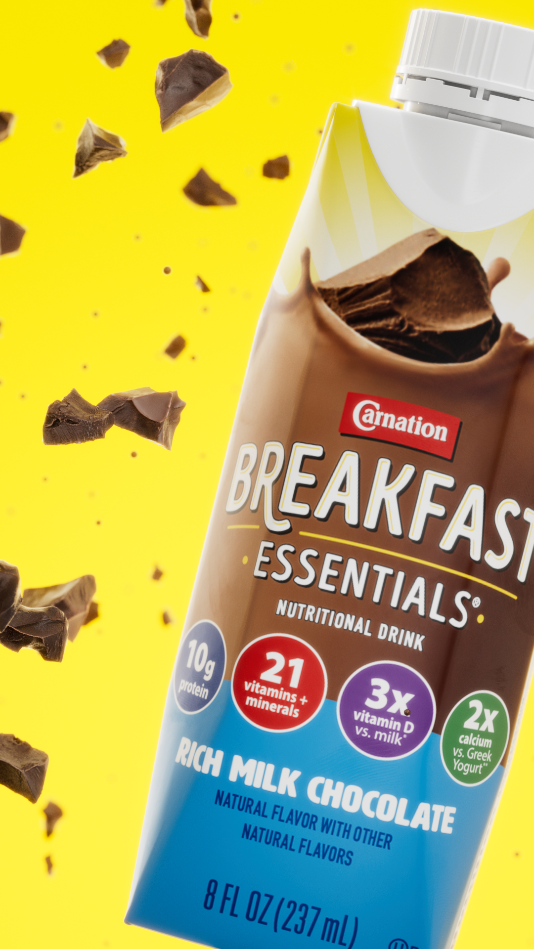 Example of 3D Beverage Product Render & Animation