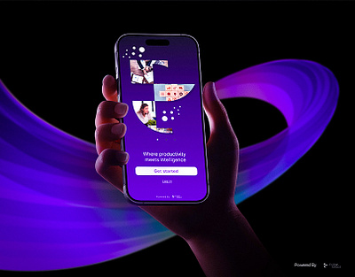 FlowSpace - AI-Driven Productivity for Remote Teams animation app branding design graphic design logo mobile motion graphics ui ux