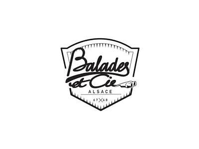 BALADES ET COMPAGNIE LOGO branding communication corporate corporate identity graphic design identity logo