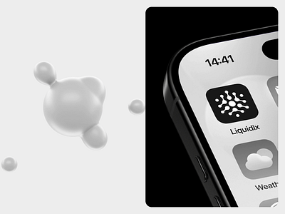Liquidix Logo & 3D Animation 3d animation app icon brand identity branding capital crypto finance fintech hexagon icon invest loan logo modern logo motion tech technology visual identity web3