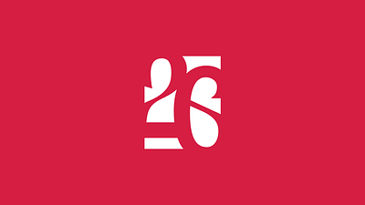 Radio Dukagjini - 26th anniversary 2 26 26th 6 branding design graphic design illustration logo number red square typography vector years