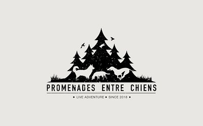 PROMENADES ET COMPAGNIE LOGO branding communication corporate identity graphic design identity logo