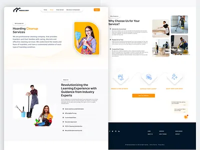 Hoarding Estimates & Clean-Up – Nationwide Platform admindashboard cleanupservices customerportal estimateplatform schedulingapp servicemarketplace webappdesign