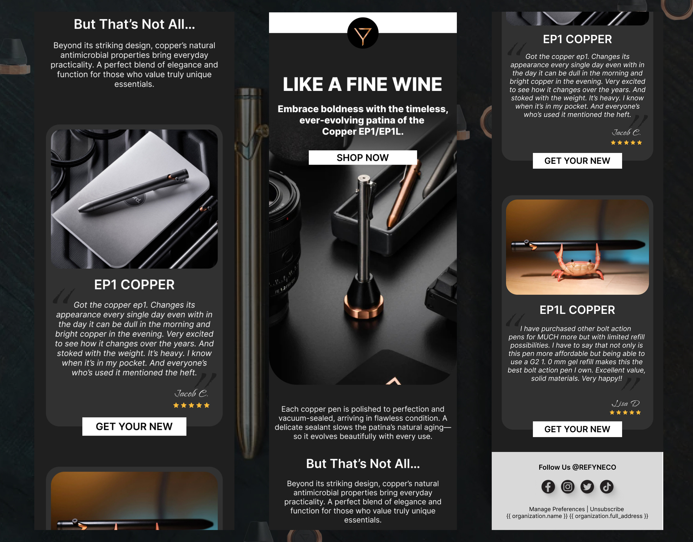 Figma Email Template Design | E-commerce Email Design ecommerce email design email design email marketing email template email template design figma design figma email figma email design figma email template figma template klaviyo email klaviyo email design klaviyo email template klaviyo template mailchimp email mailchimp email design mailchimp email template mailchimp template
