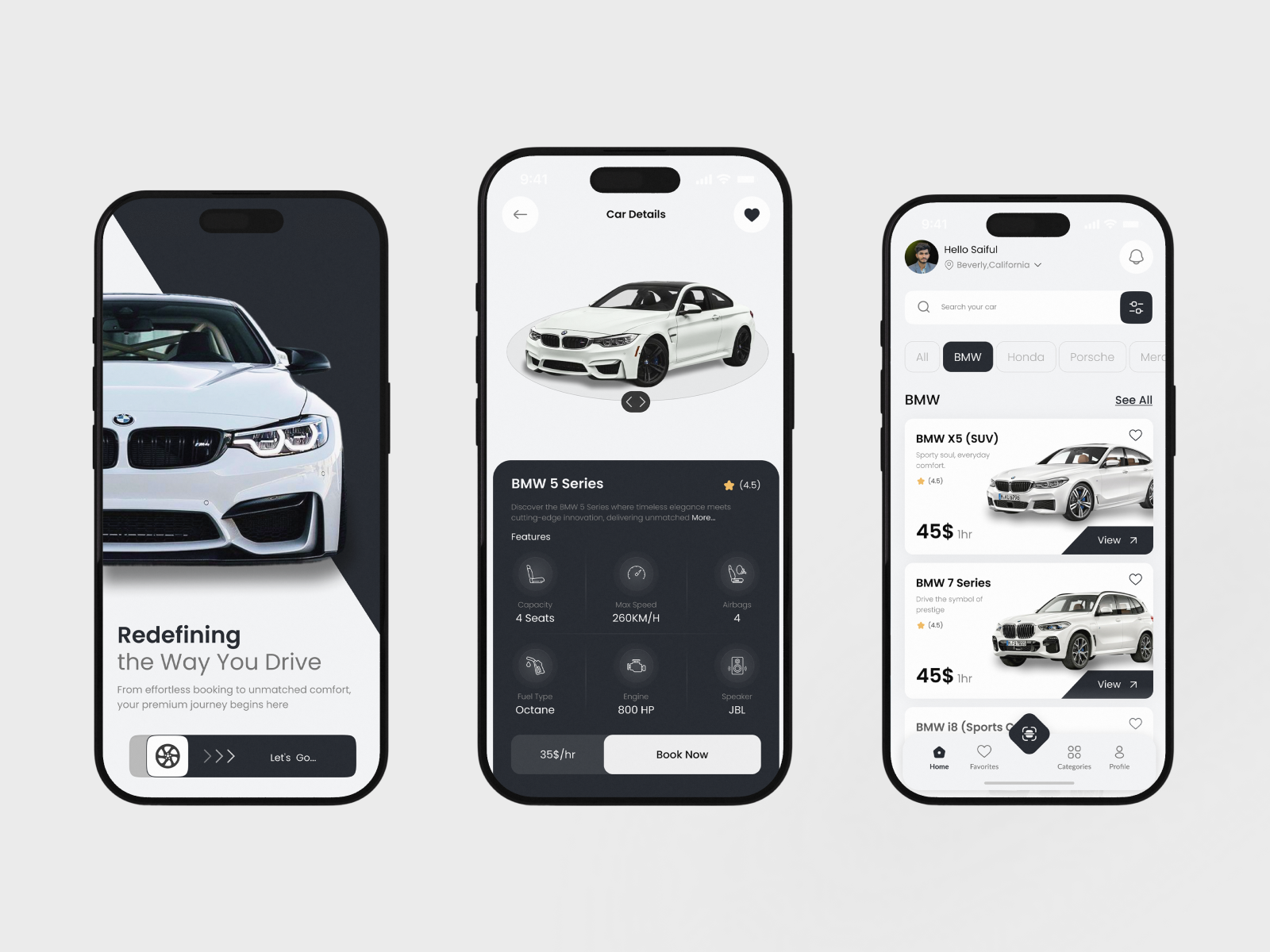 Car Rental App | Mobile App | UI/UX Design app design case study design mobile app portfolio rental app ui ui ux design uxui
