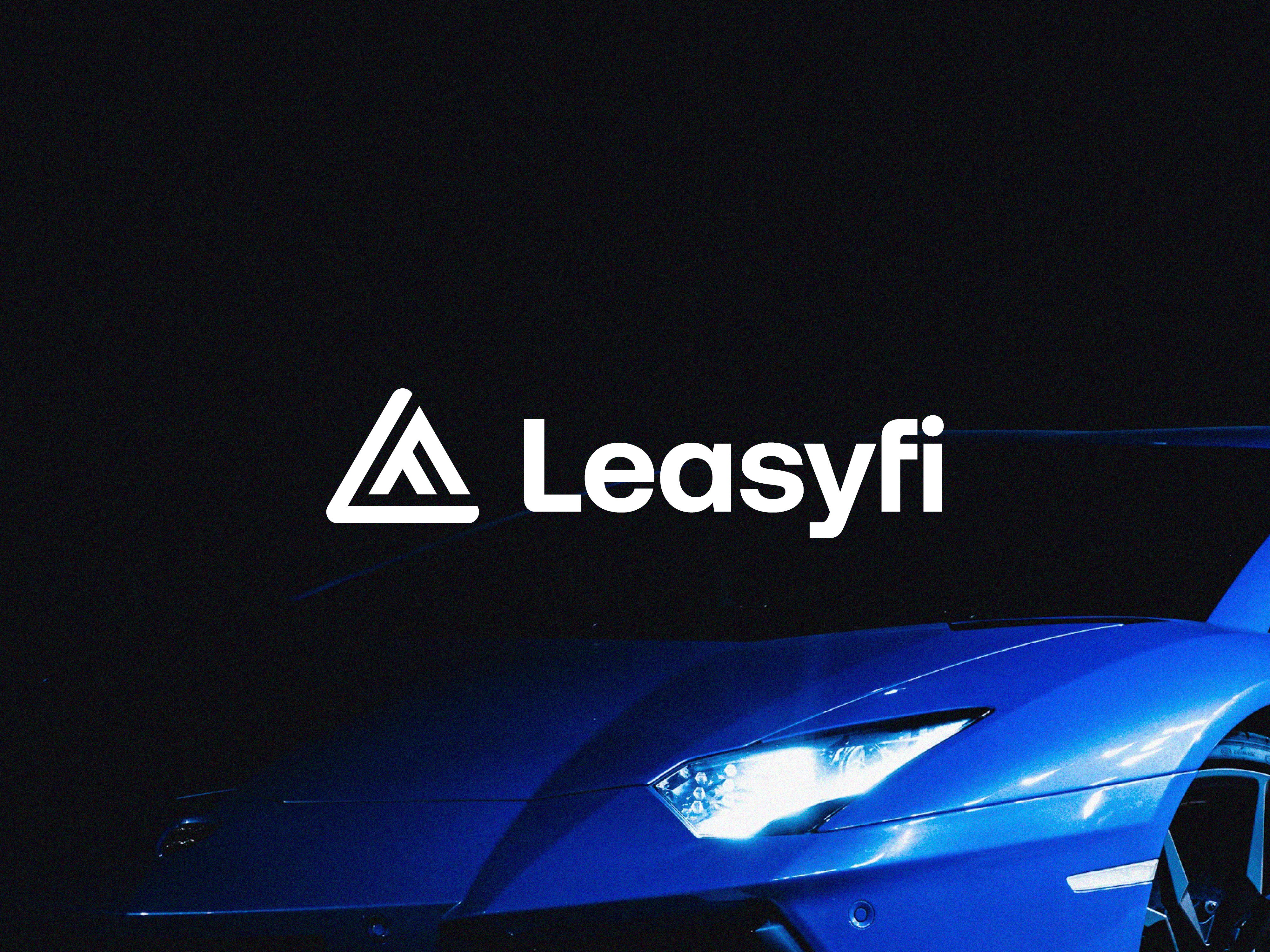 Leasyfi logo design auto industry automative branding car finance car leasing car logo fintech growth icon l leasing platform lf logo logotype mark monogram premium top triangle visual identity