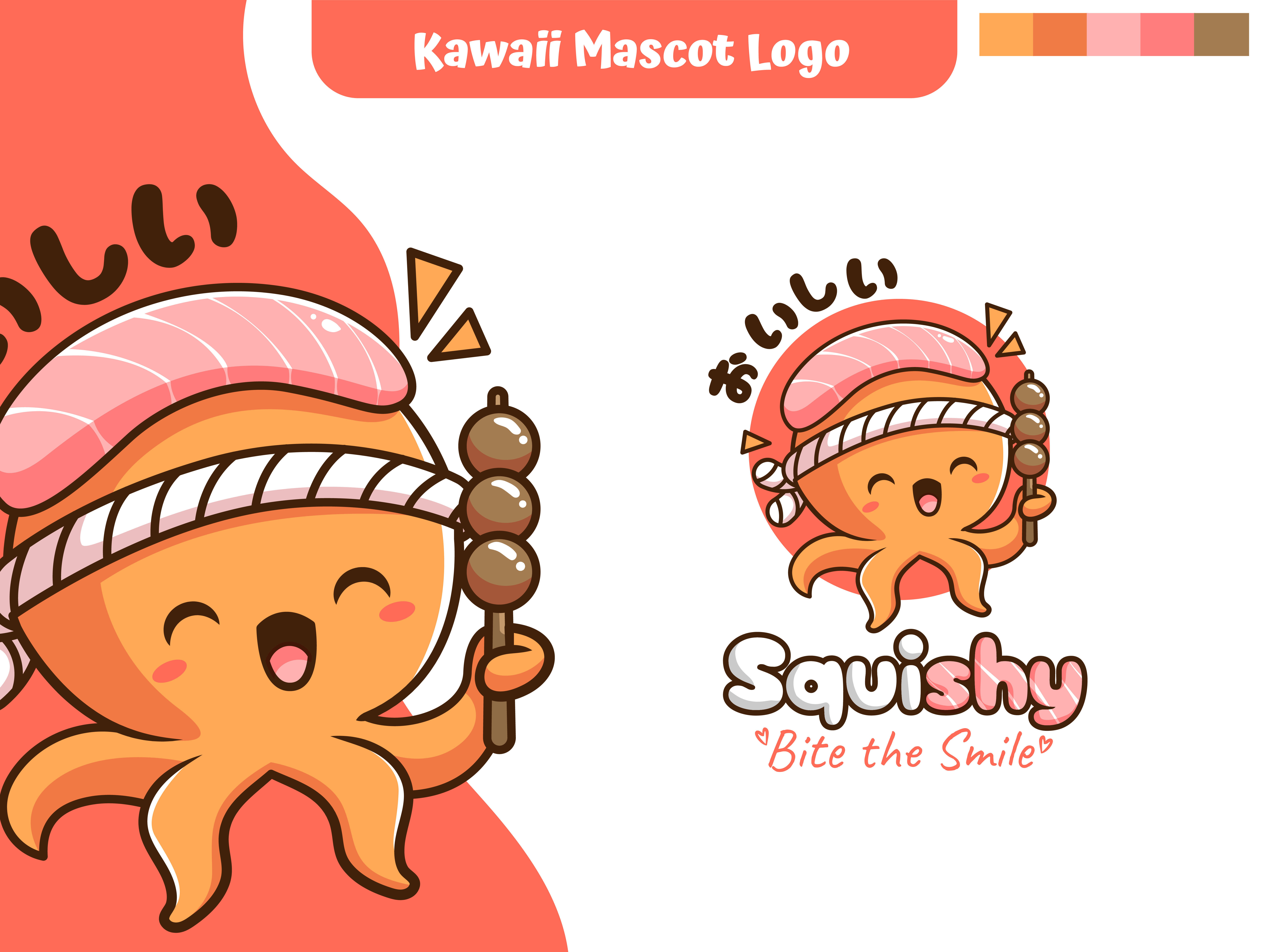 Example of Create Cute Mascot Logo For Your Brand