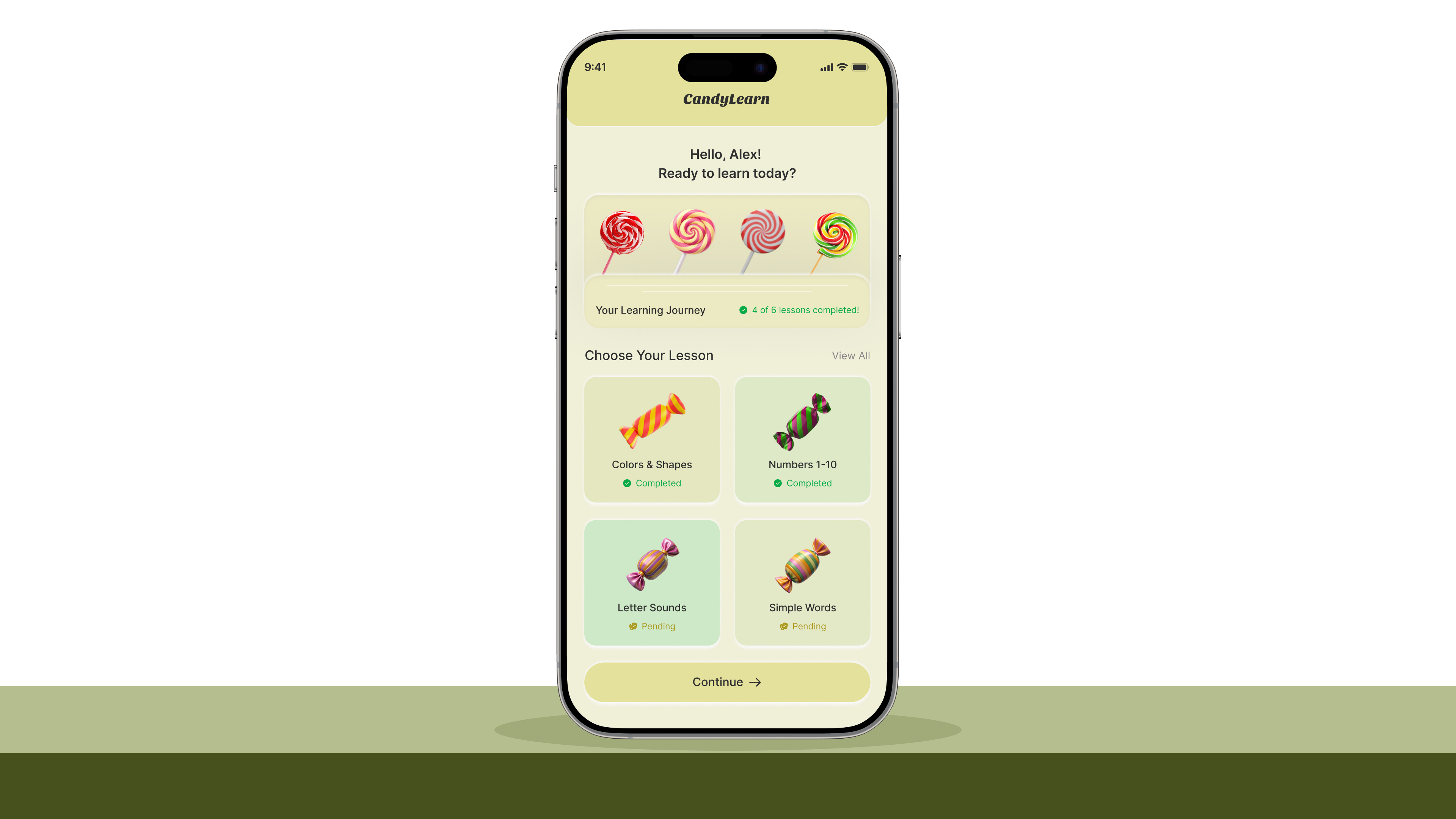 CandyLearn-Language Learning App UIUX laguage app language learning mobile app mobile app design mobile application ui design uiux user interface
