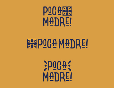 Poca Madre! New logo branding brasil design latina latino logo mexico poca madre pottery puebla talavera visual identity