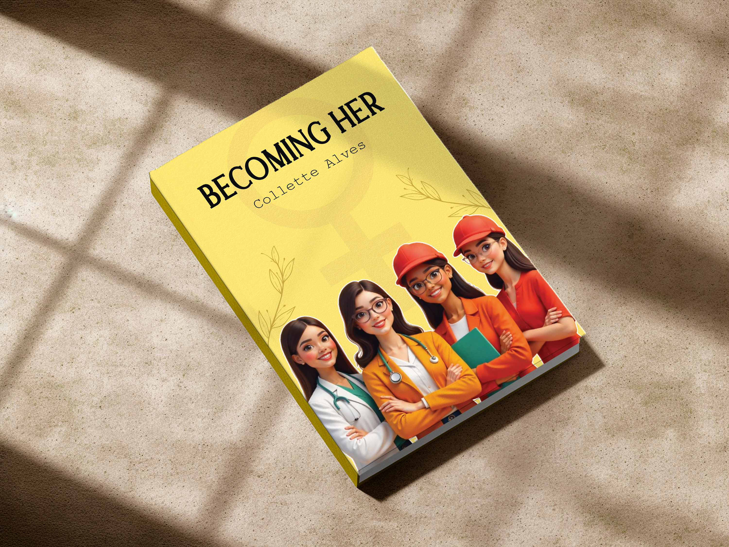 Minimal Book Cover Design | Book Cover Design book cover design book design for female branding cover page design creative logo design elegant book cover design feminin book cover design flyer design freelance logo designer front page design graphic design illustration logo minimal minimal book cover page design minimalism print design typography women productivity book design