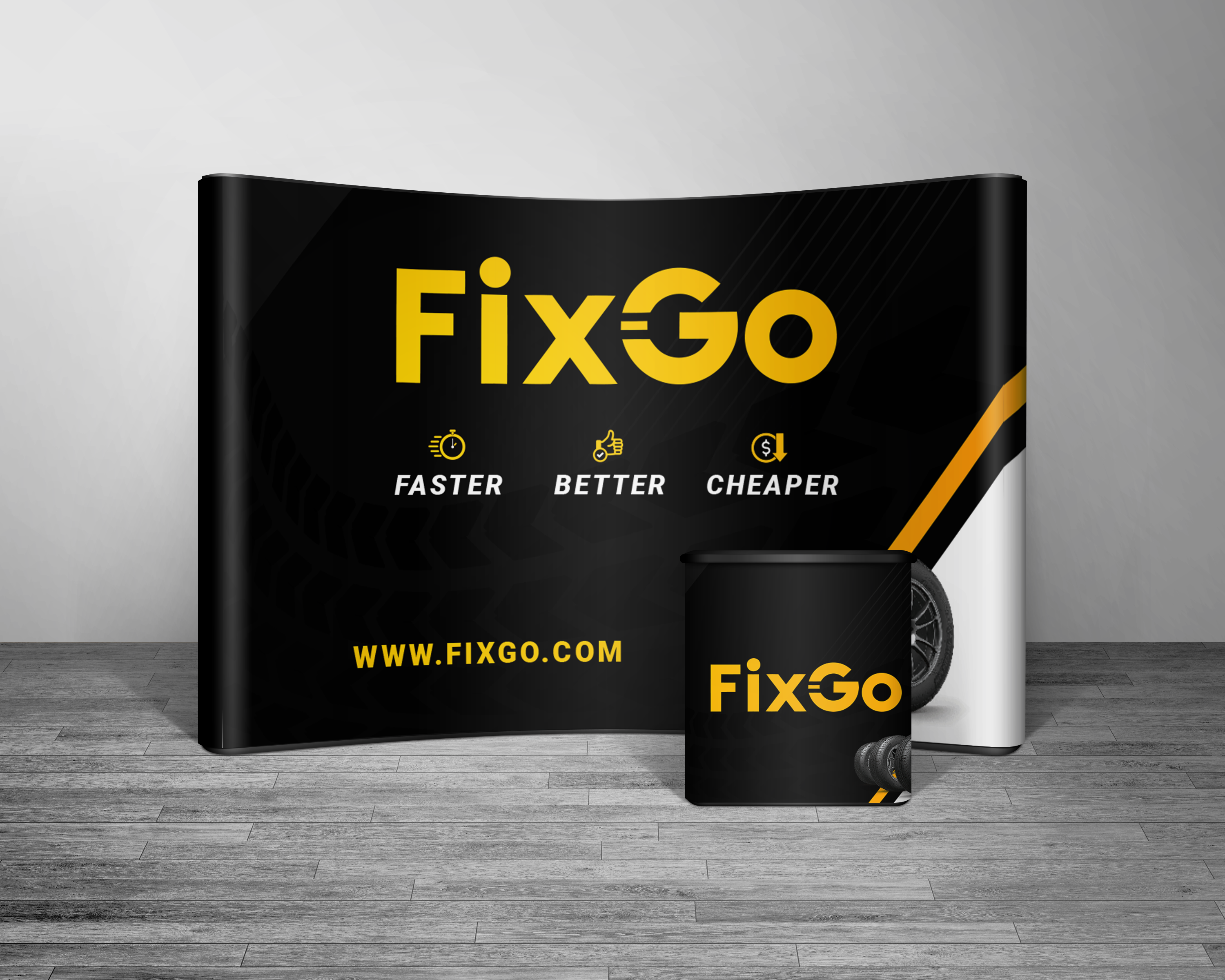 Example of Eye Catching Event Branding Graphics