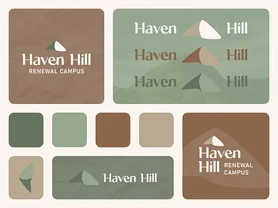 Haven Hill - Logo and Brand Identity branding design graphic design logo logo design vector