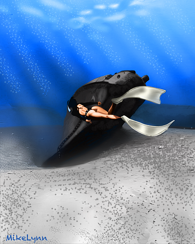 WreckeD byMikeLynn comic art concept art digital art illustration. manga