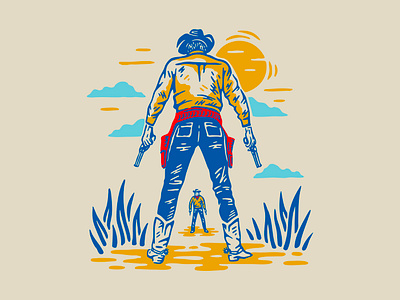 Texas Trivia branding cowboy design game graphic design illustration illustration art logo pistol sun texas texture trivia typography vector western wild west