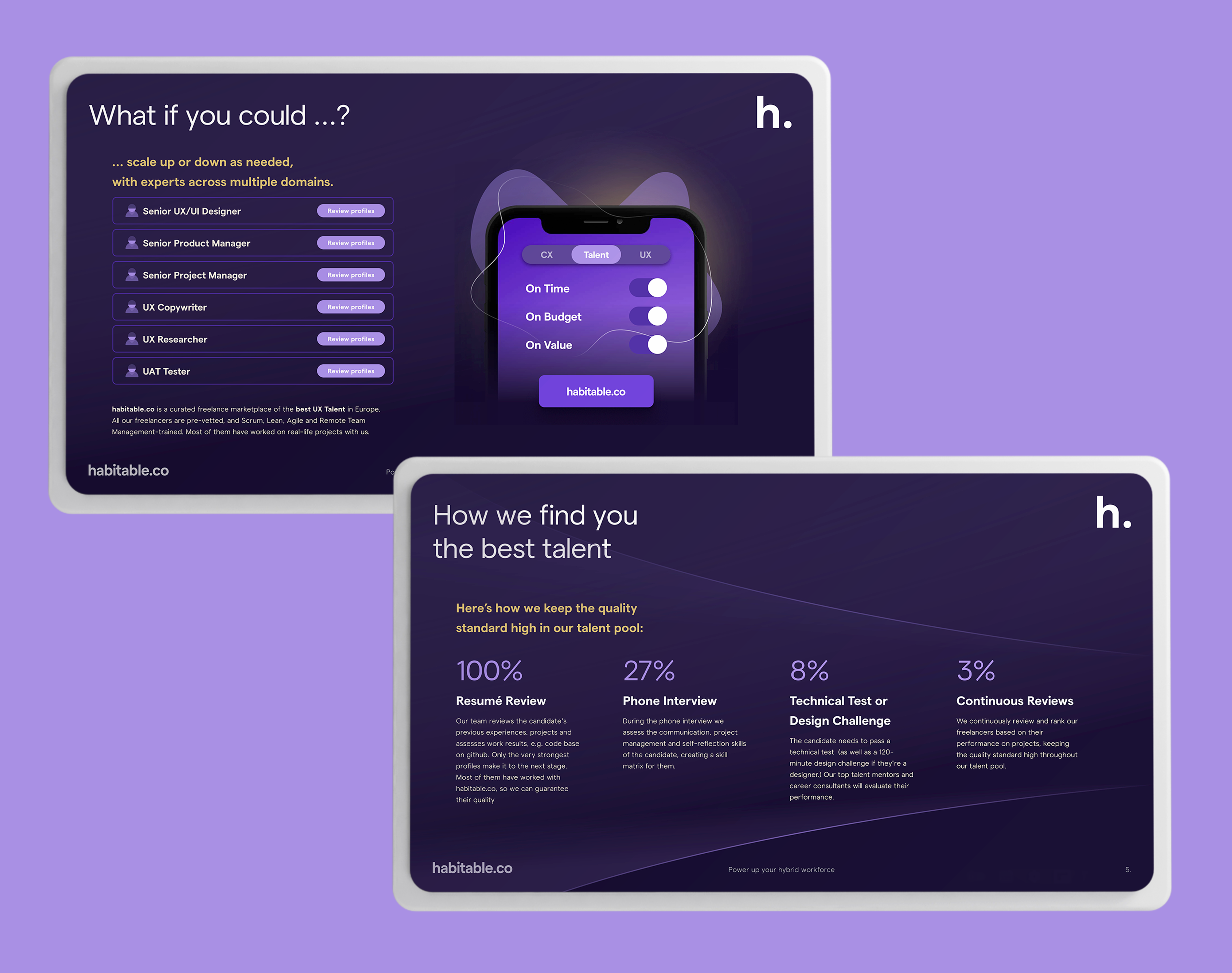 PowerPoint Presentation Design | Pitch Deck | Habitable branding deck design graphic design investor pitch powerpoint ppt presentation presentationdesign template ui ux