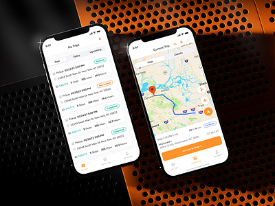 Mobile-First Charter Bus Booking System booking system branding charter bus clean design transportation app transportation mobile app
