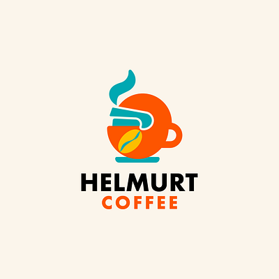Helmurt Coffe - Logo Design adobe illustrator branding design dribble graphic design illustration logo vector