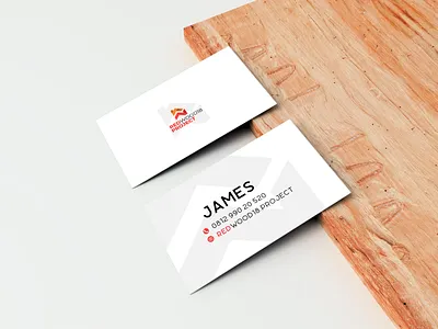 RedWood18 Project branding graphic design logo namecard