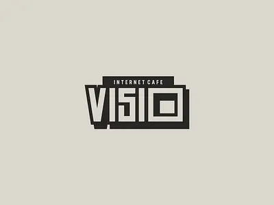 VISIO INTERNET CAFE branding design esport logo graphic design illustration logo mascot logo vector