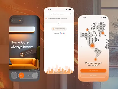 Mobile Splash & Onboarding Screen app design application ios app design log in mobile app mobile ui designer onboarding onboarding design onboarding screen product design sign ui splash onboarding screen splash screen splashscreen ui ui design ui ux design user interface ux welcome screen