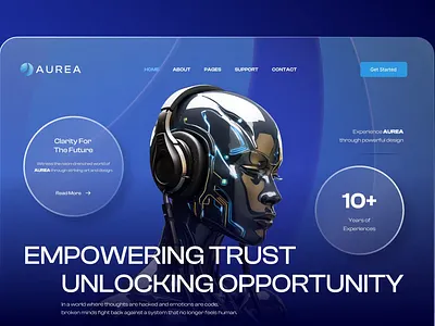 Aurea Logo Implementation ai animate brand brand design brand identity branding business card company graphic design logo logo design logos print rukuru saas tech visual identity