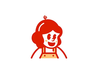 Nona's Bakery bakery brand branding bread cooking design female graphic design icon illustration logo logos mark nona simple vector woman