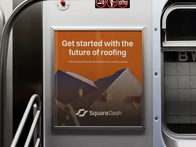 Advertising Concept for the Squaredash Rebrand advertising branding construction design logo