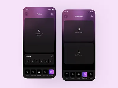 Generator - AI Video Generator App ai agent ai apps ai chatbot ai image generator ai powered app ai text to video ai video app ai video generator app app design content creation app generator mobile app motion design app premium product design setting screen ui design video generator