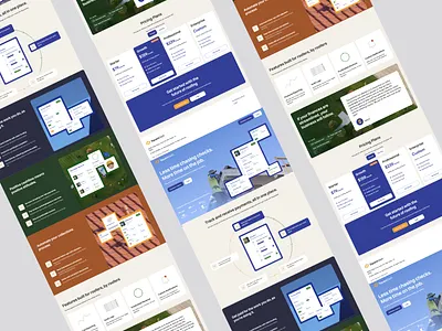 Samples of New Landing Page for Squaredash branding construction web design webflow website website design