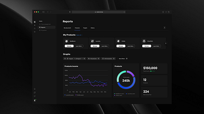 Graph dashboard and modal design business app circle graph crm dashboard data erp graphic design investment line graph roi statistic task generation ui user data ux design web application web dashboard